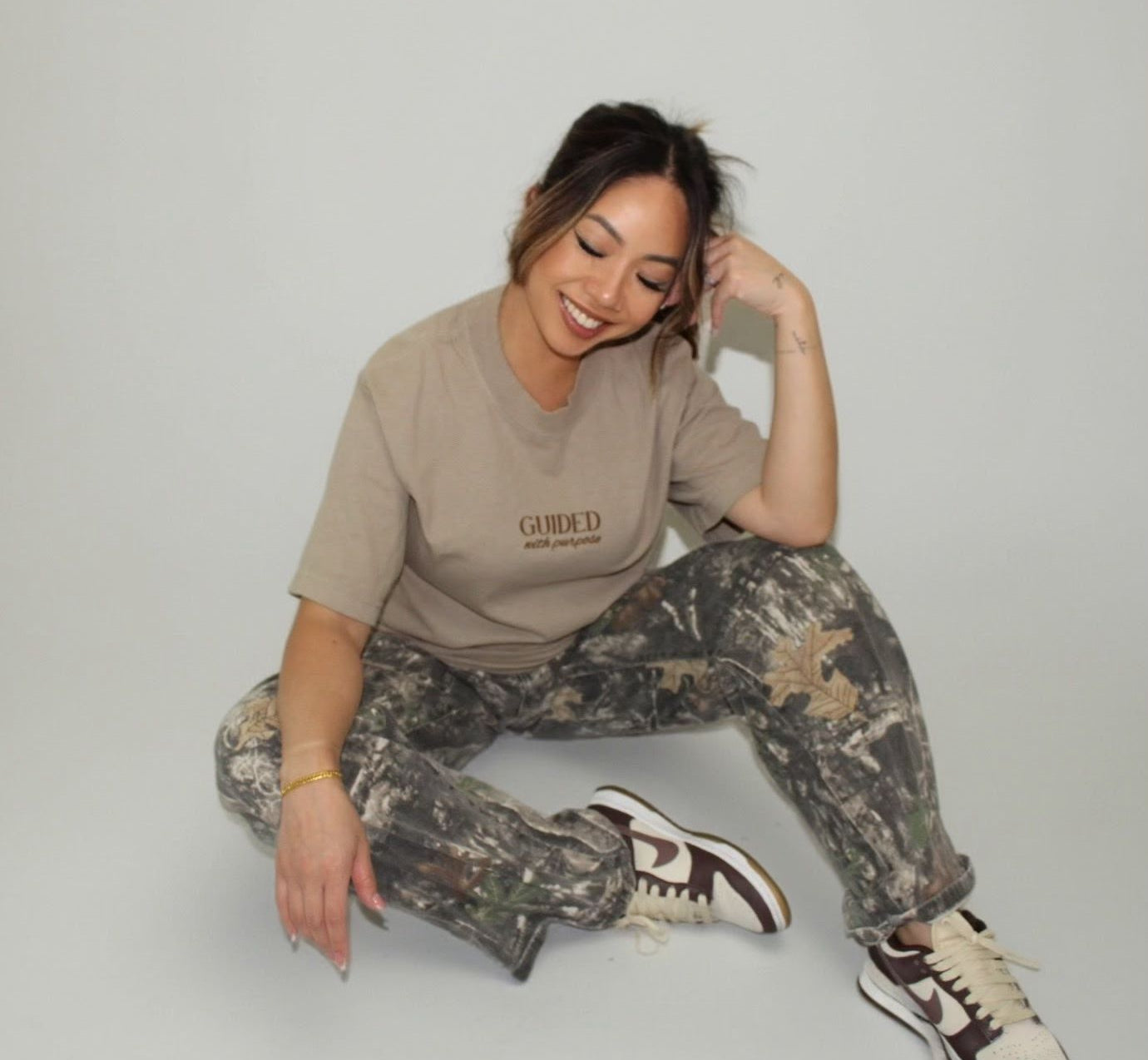 Guided Tee - Oat