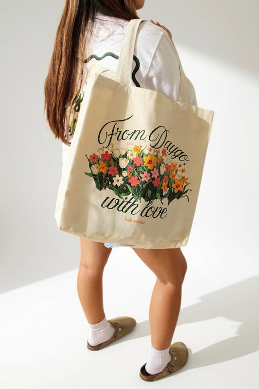 From Daygo With Love Canvas Tote - Large