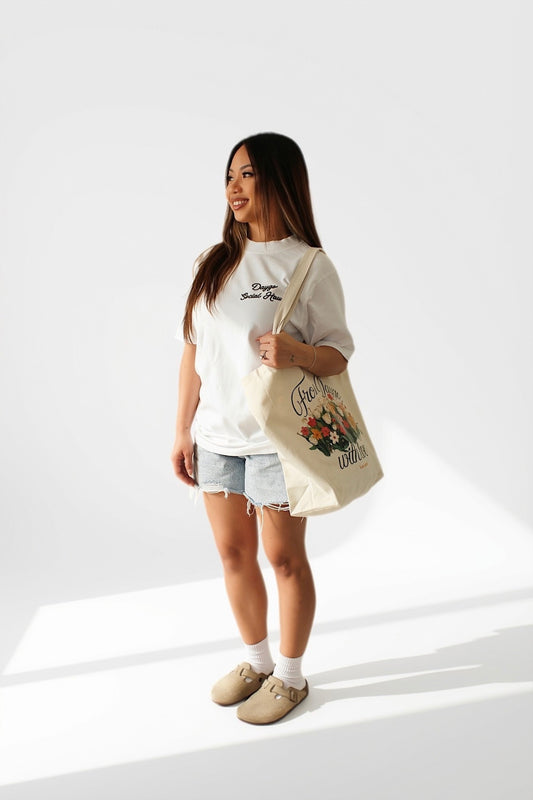 From Daygo With Love Canvas Tote - Large