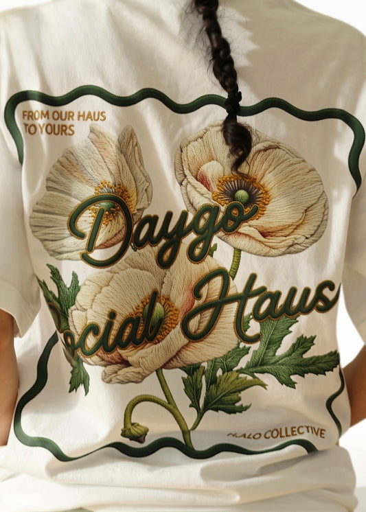 Daygo Floral Tee - White