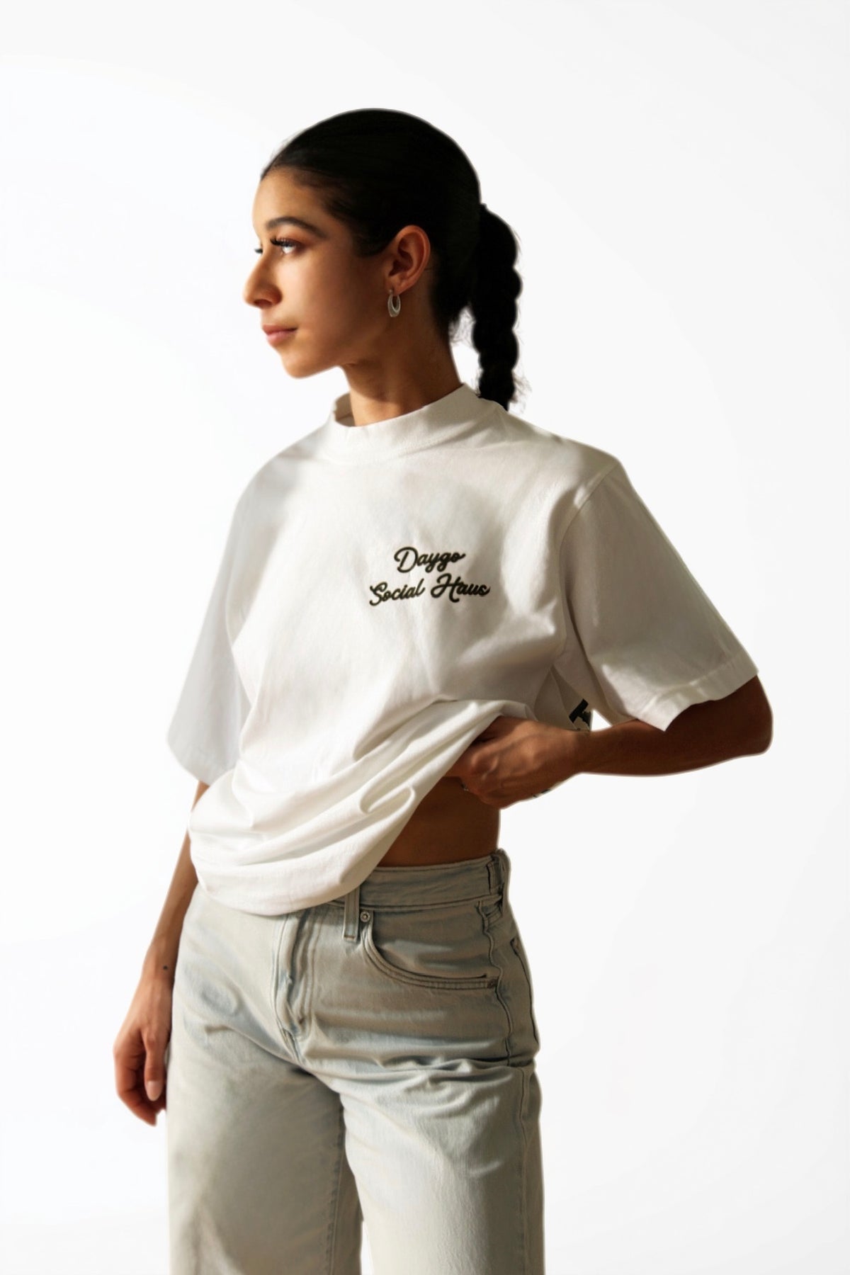 Daygo Floral Tee - White