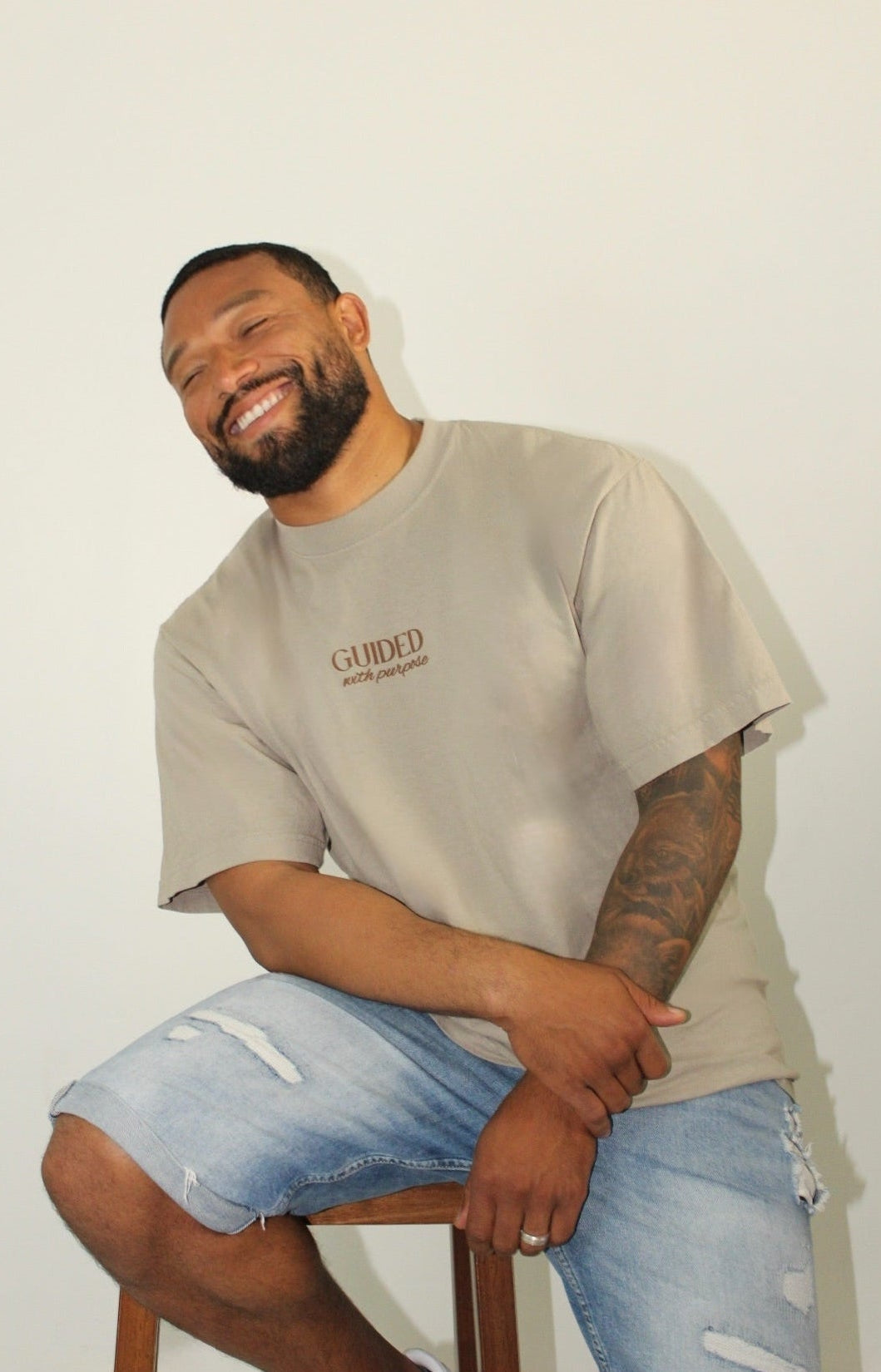 Guided Tee - Oat